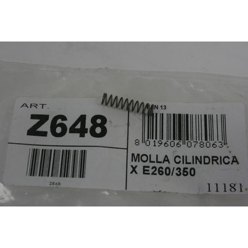 Z648 ricambio molla cilindrica - molla,