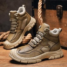 Stivaletti uomo alti stringati