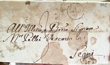 LETTER FOLD FROM ROME TO SIGNS