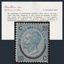 Italia Regno 1865 Ferro