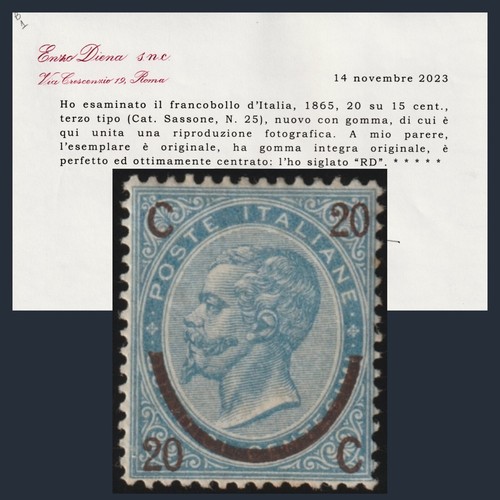 Italia regno 1865 ferro - italia,