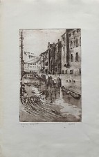 Acquatinta Incisione Venezia