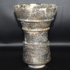 Grande coppa calice in terracotta antica civiltà valle dell'Indo ca. 2600-1900 a.C.