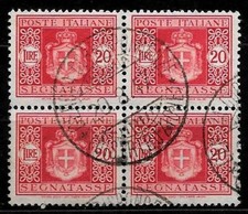 1945 Segnatasse regno 20 lire