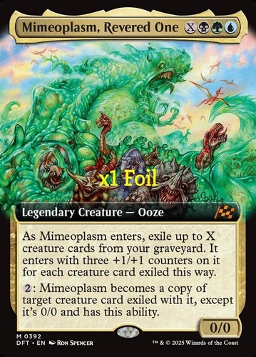 Mtg foil borderless - foil,