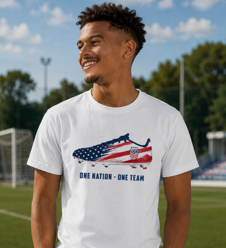 Maglietta tifoso calcio usa - maglietta,