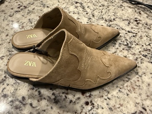Stivali cowgirl zara - cowgirl, slip-on