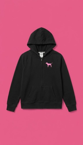 Felpa con cappuccio rosa - felpa,