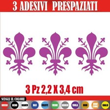 Kit adesivi giglio fiorentina