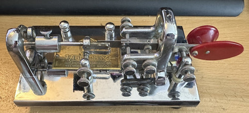 Vibroplex telegraph morse key - vibroplex,