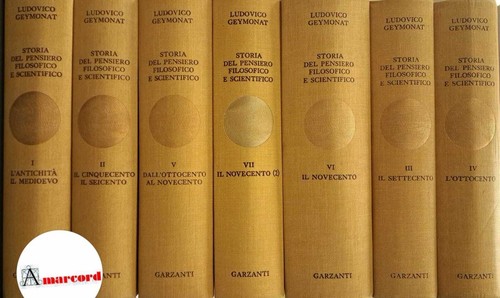Geymonat lodovico storia del - lodovico.,