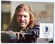 SEAN BEAN FIRMATO 8X10 FOTO