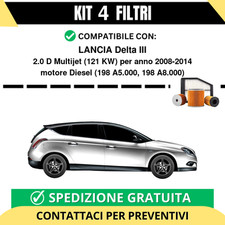 Kit 4 Filtri Tagliando per