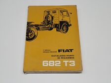 FIAT 682 T3 AUTOCARRO CATALOGO PARTI DI RICAMBIO 1963