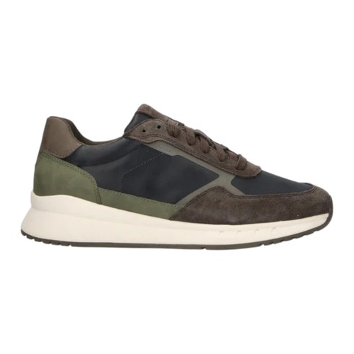 Geox sneakers uomo camoscio - geox, in