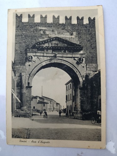 Cartolina rimini 1936 - rimini,