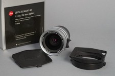 Leica Elmarit-M 1:2,8 /24 ASPH 6-bit SILVER (very rare)