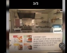 chiosco bar Friggitoria O Gelateria A Norma come nuovo,con due motori  due celle
