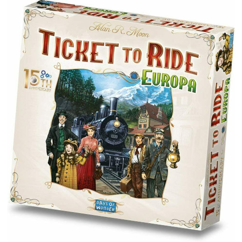 Asmodee ticket ride europa - ticket,