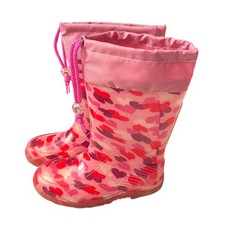 Stivali Pioggia Bambina Rosa