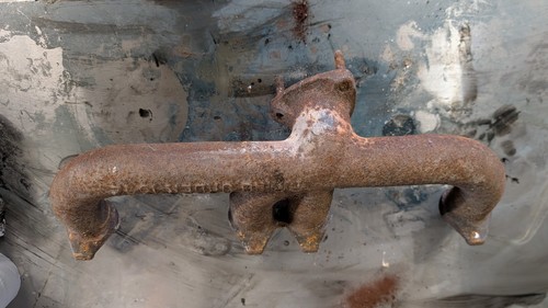 Land rover series exhaust - land,
