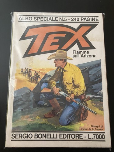 Tex albo speciale fiamme - tex,
