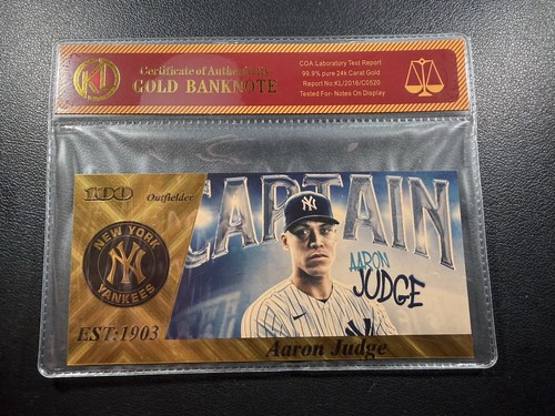 Banconota aaron judge new - ,