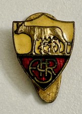 anteguerra ASSOCIAZIONE SPORTIVA ROMA vecchio distintivo calcio a piedino