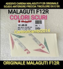 ADESIVO CARENA MALAGUTI F12R ORIGINALE SCUDO ANTERIORE FRECCIA TRICOLORE DX E SX