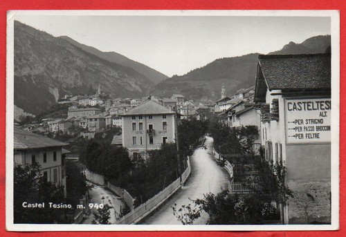 Castel tesino ingresso al - tesino,