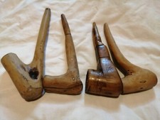 Lotto 4 pipe in legno vintage