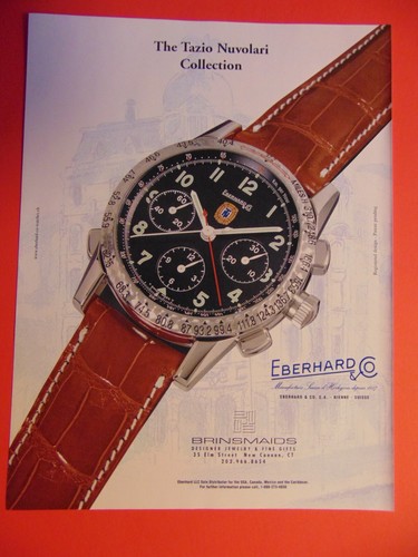 2002 eberhard watch tazio - 2002, co.