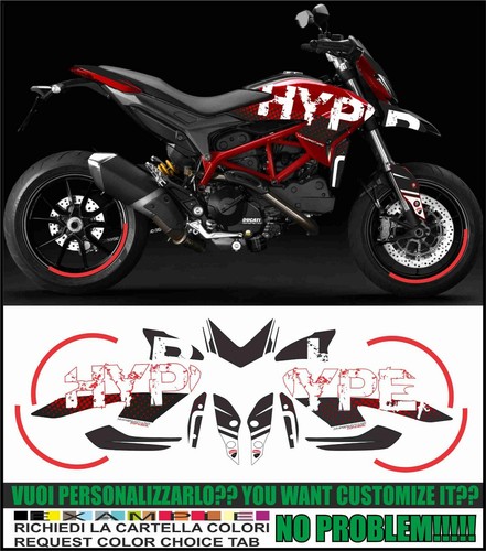 Adesivi hypermotard 821 939 - adesivi,