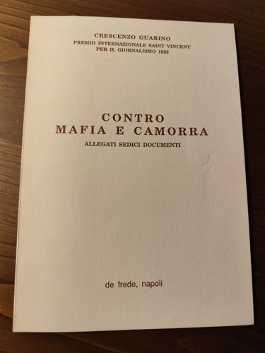 Crescenzo guarino contro mafia - contro,
