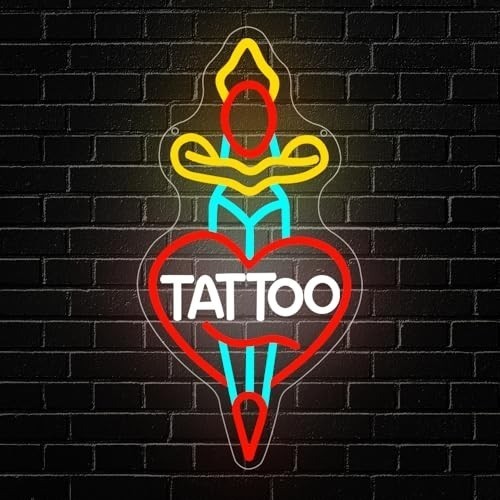 Insegna neon flex tattoo - neon,