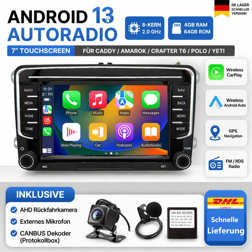 Autoradio carplay per caddy - autoradio,