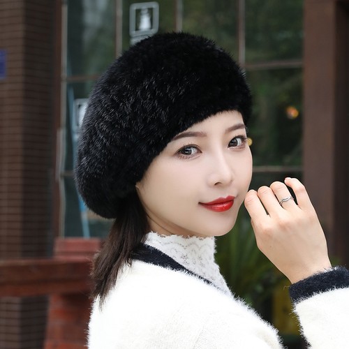 Cappello donna vera pelliccia