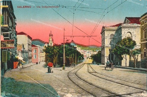 Dm502 cartolina salerno citta - dm502, citta'