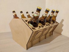 Scatola birra v8 in legno