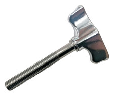 Vite a farfalla per asta di