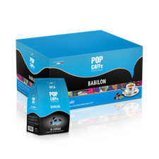 96 Capsule POP CAFFE' BABILON Decaffeinato Dek Deca compatibili BIALETTI NO 100