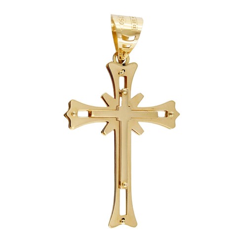 Pendente forma croce - pendente, tribale