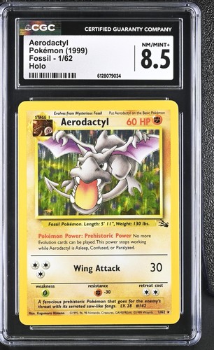 Pokemon aerodactyl fossil cgc - pokemon,