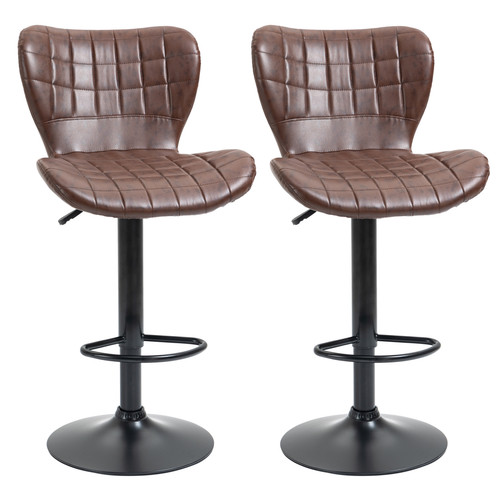 Set sgabelli bar marrone - sgabelli,