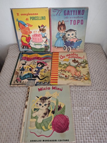 Lotto libri bambini vintage - libri,