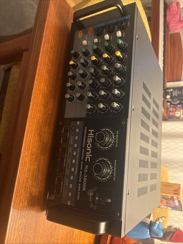 Hisonic ma3800k amplificatore - hisonic,