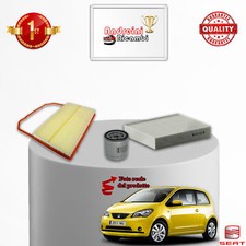 KIT TAGLIANDO FILTRI SEAT MII 1.0 Ecofuel 50KW 68CV DAL 2012 ->