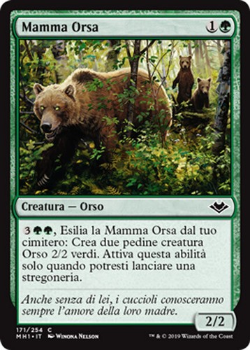 Mtg mother bear - mtg,