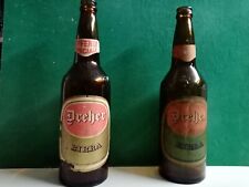 STREPITOSA COPPIA DI BOTTIGLIE DREHER(vuote) ANNI 50/60 FORMATO CL.65-molto r@re