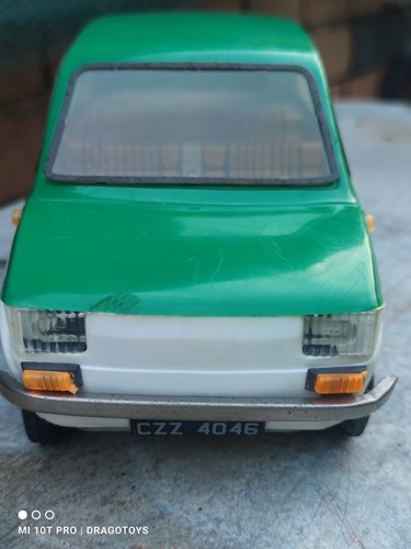 Vintage fiat 126p - vintage, toy